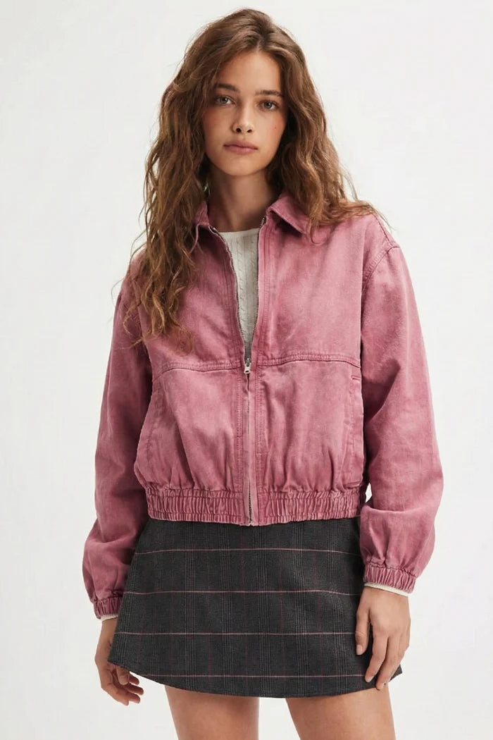 Birdie Track Jacket | Rose Rasin