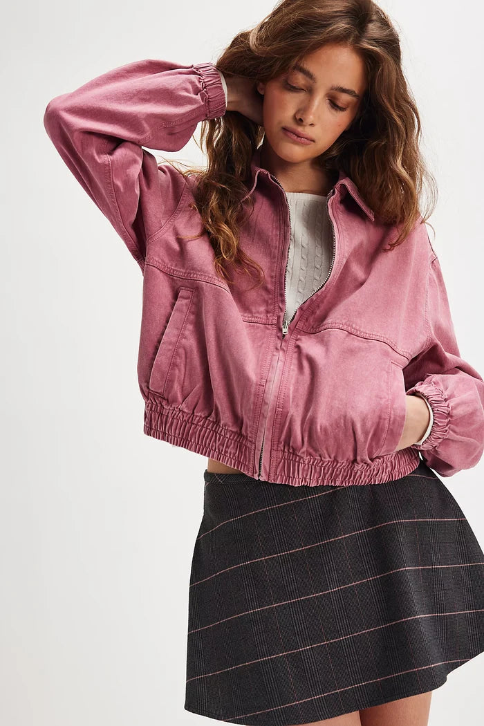 Birdie Track Jacket | Rose Rasin
