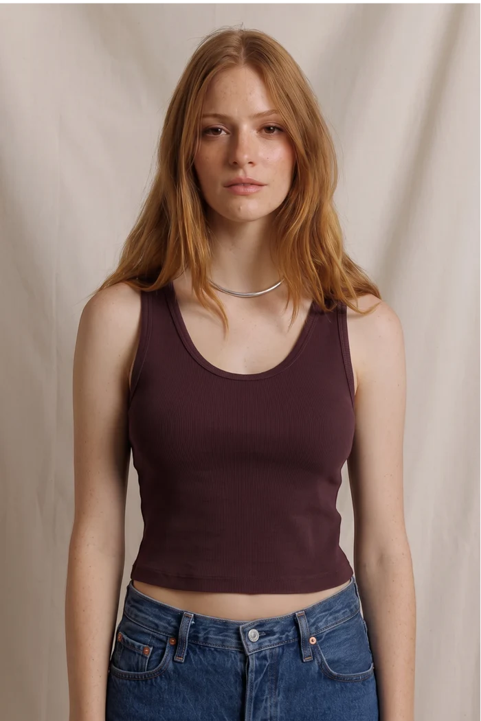 Blondie Tank | Cherry Lacquer