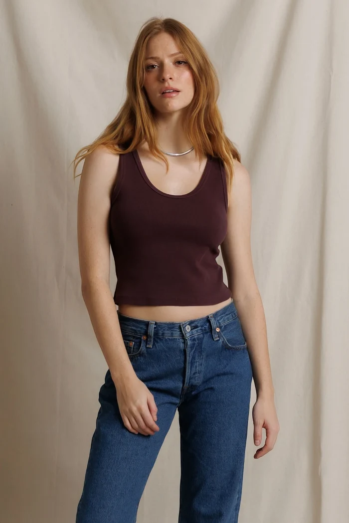 Blondie Tank | Cherry Lacquer