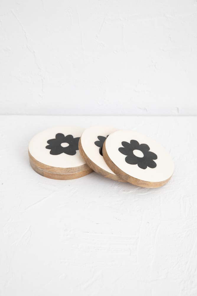 Blooming Coasters Set of 4