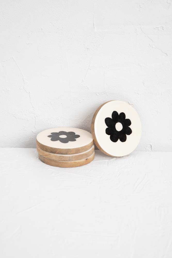 Blooming Coasters Set of 4