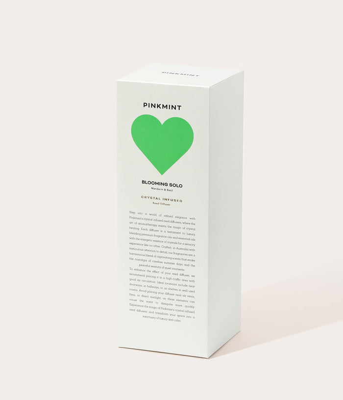 Blooming Solo Reed Diffuser Crystal Infused