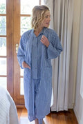 Blue Check Kimono