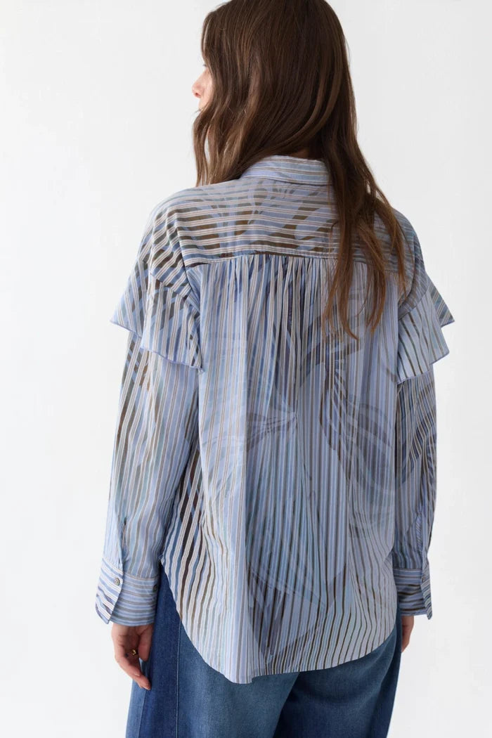 Blue Leaf Blouse
