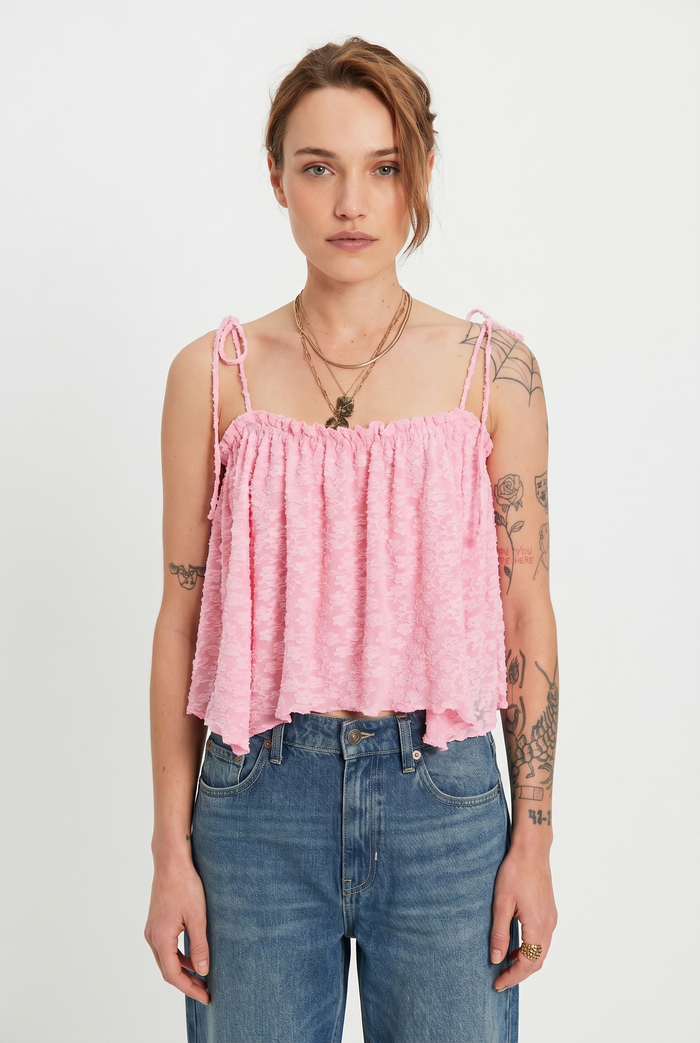 Briana Tank Top | Festival Flower