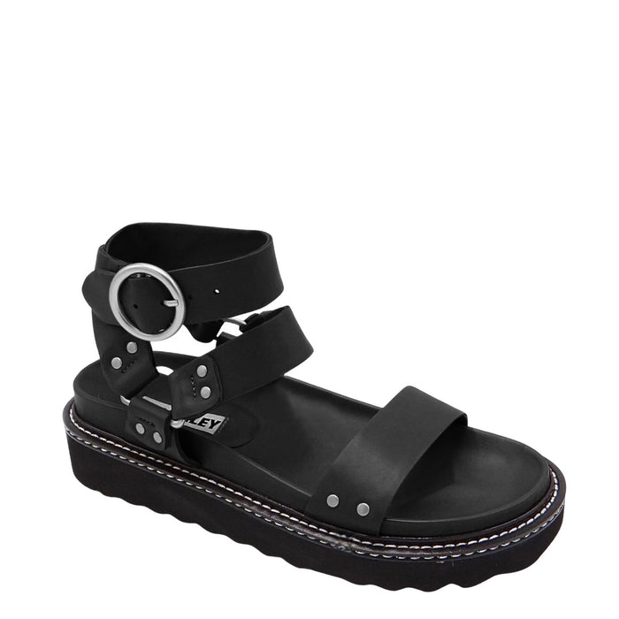 Burt Sandal | Black/White Welt