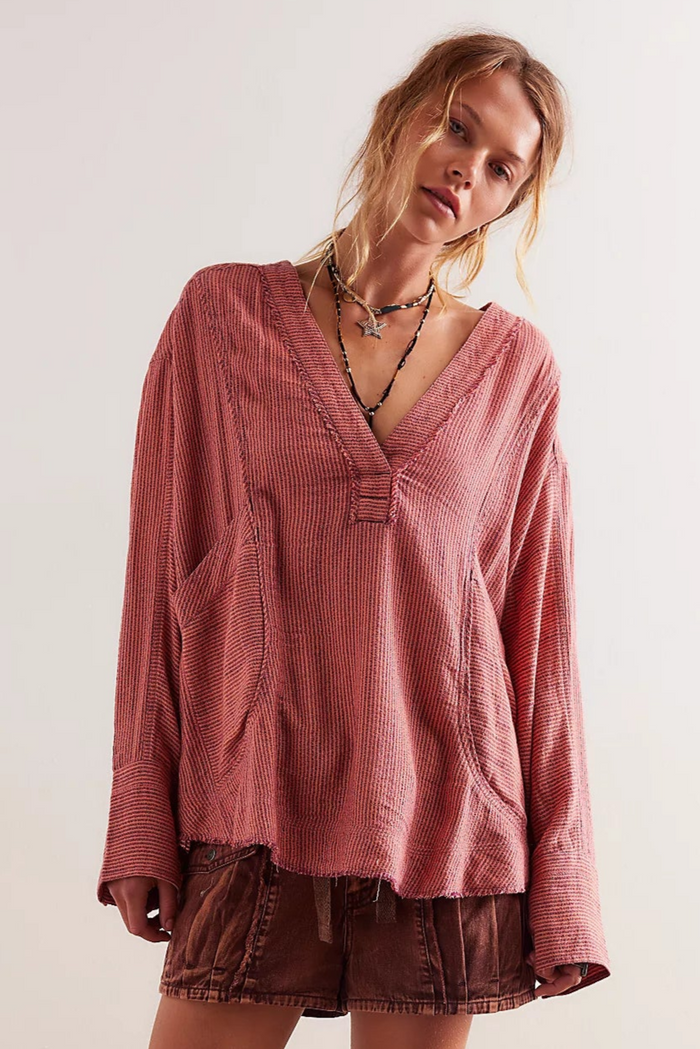 By The Shore Shirt | Wine Combo