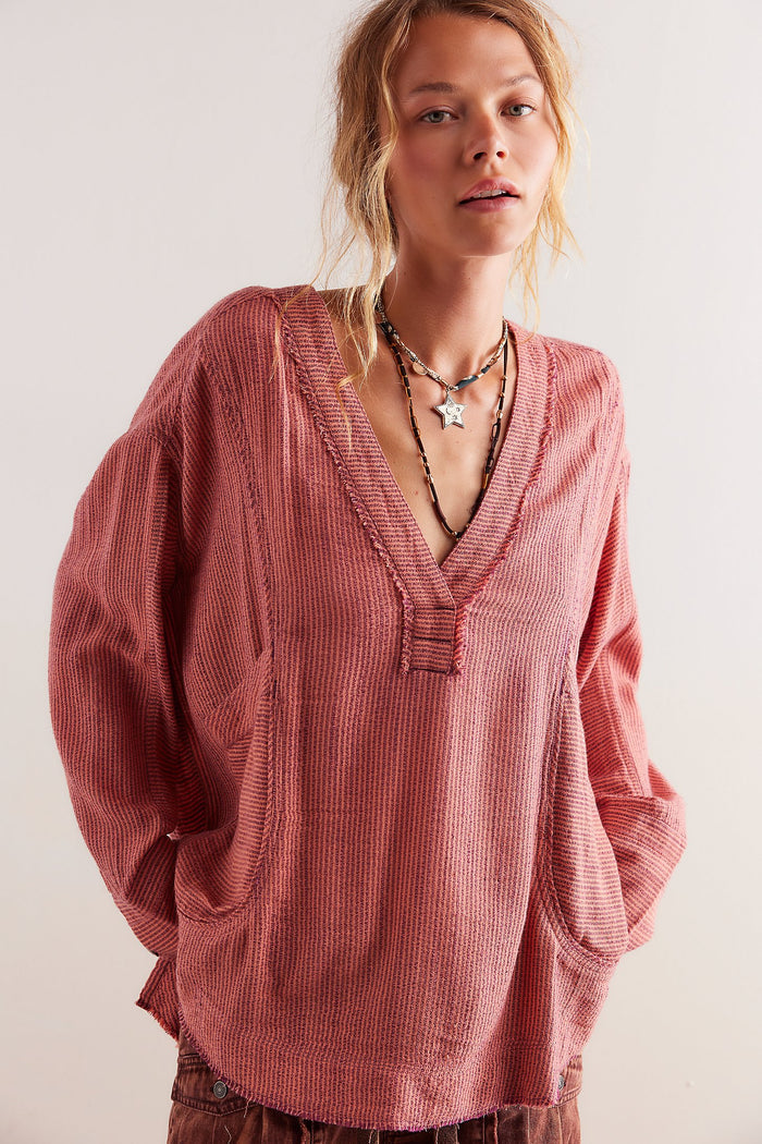 By The Shore Shirt | Wine Combo