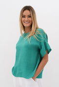 Cabana Top in Jade