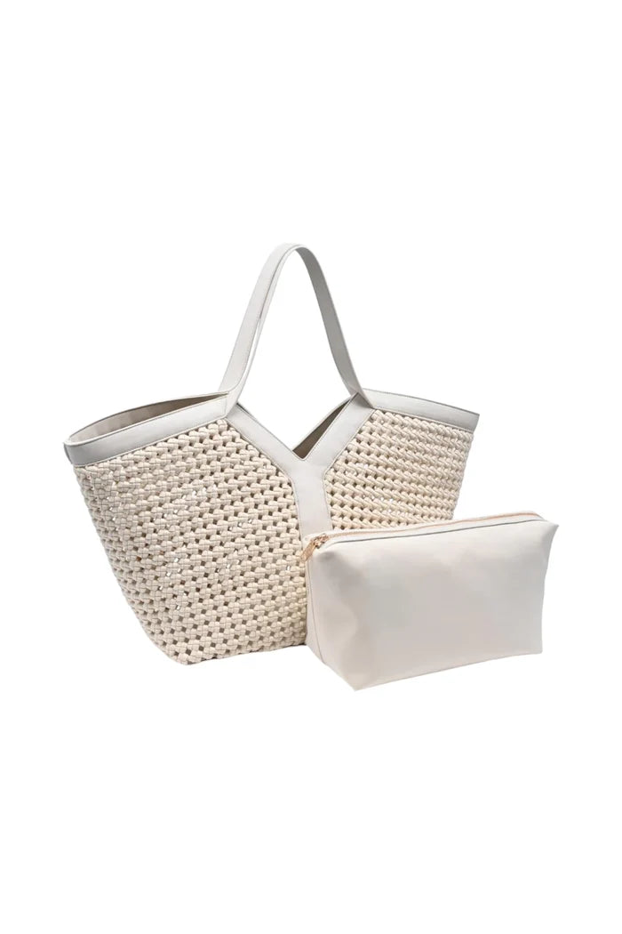 Calypso Tote | Cream
