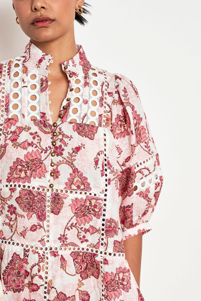 Capture Dress | Rose Paisley