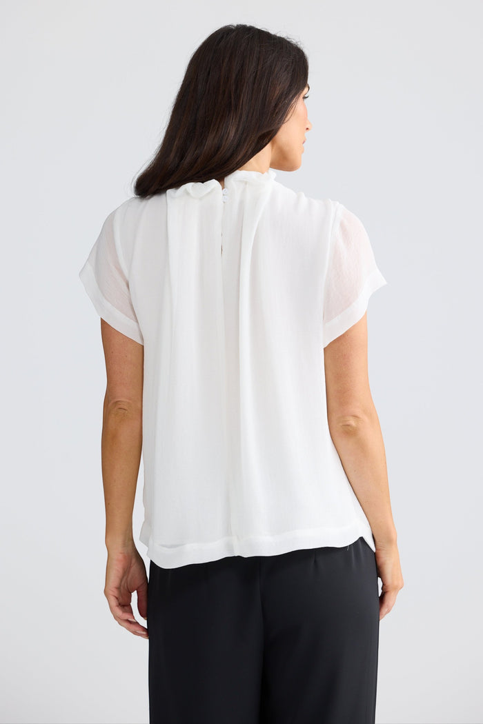 Carina Blouse | White