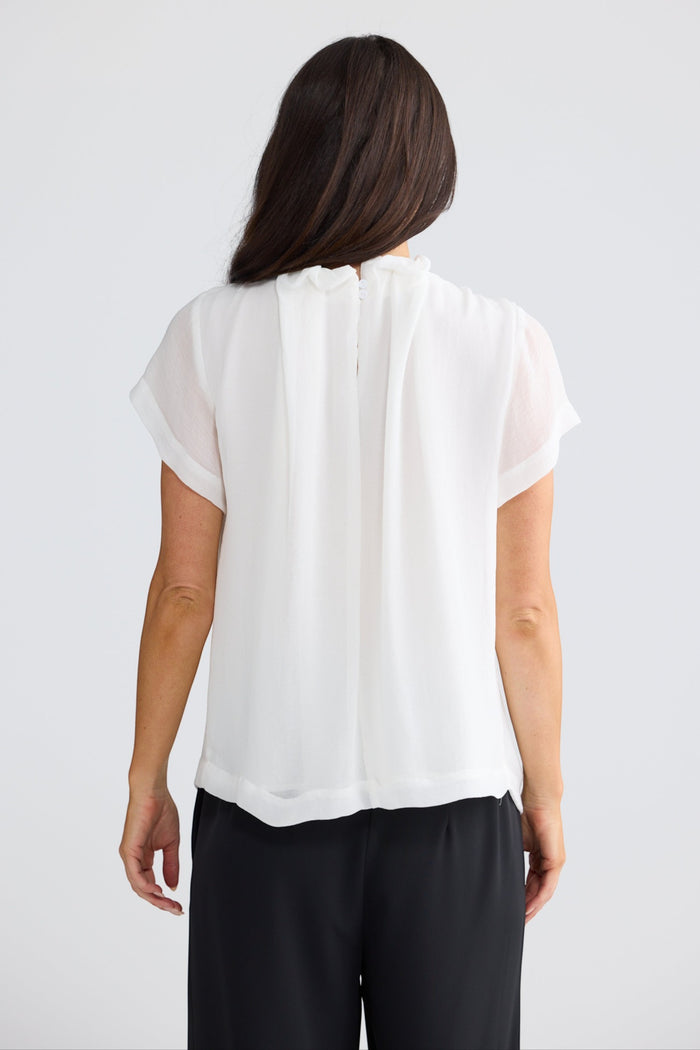 Carina Blouse | White