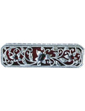 Carnelian Silver Brooch
