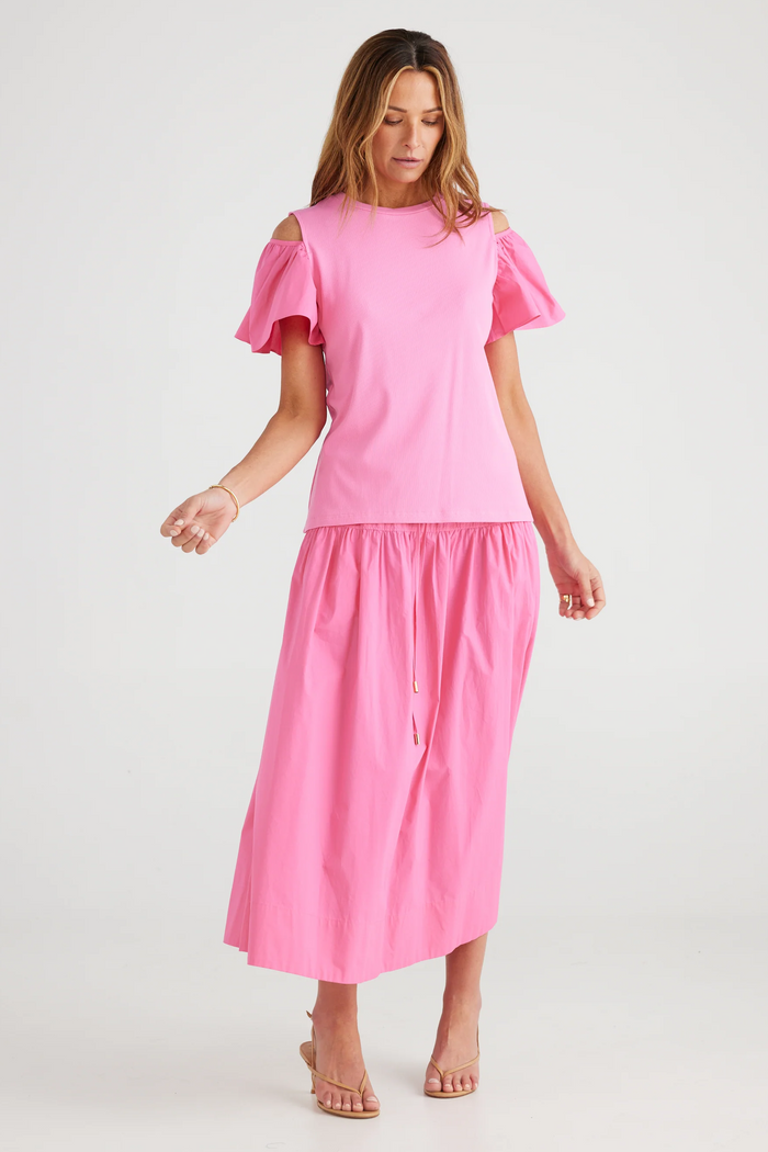 Caro Top in Hot Pink