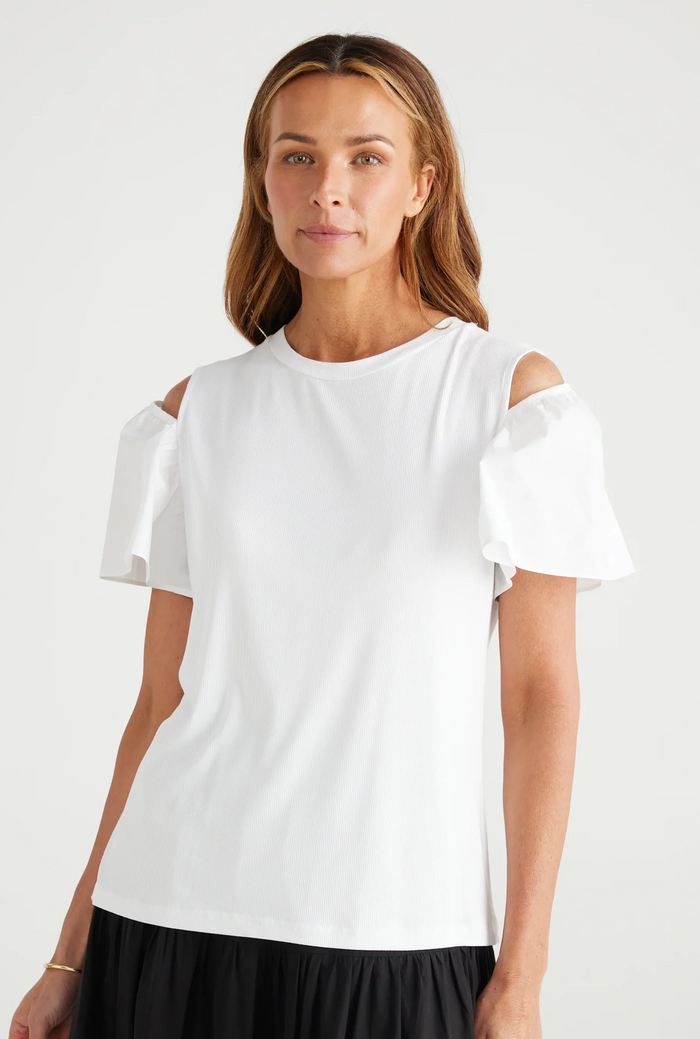 Caro Top in White