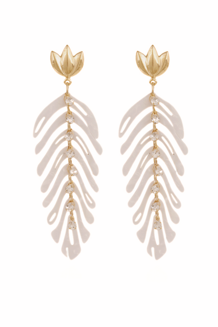 Cavallo Earrings in Ivory