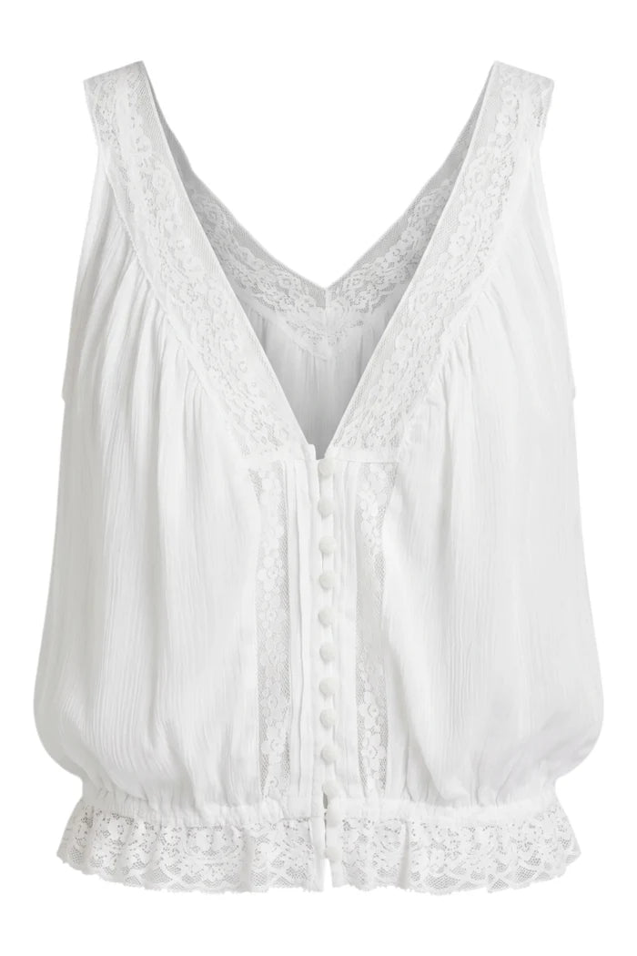 Celeste Tank | Clean Ivory