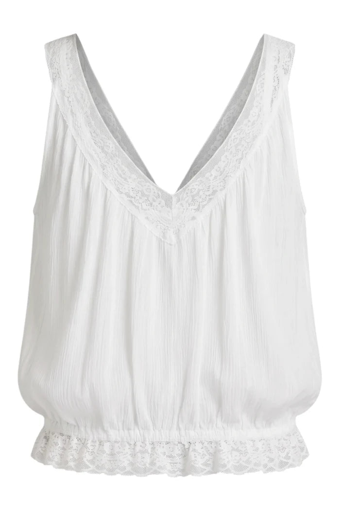 Celeste Tank | Clean Ivory