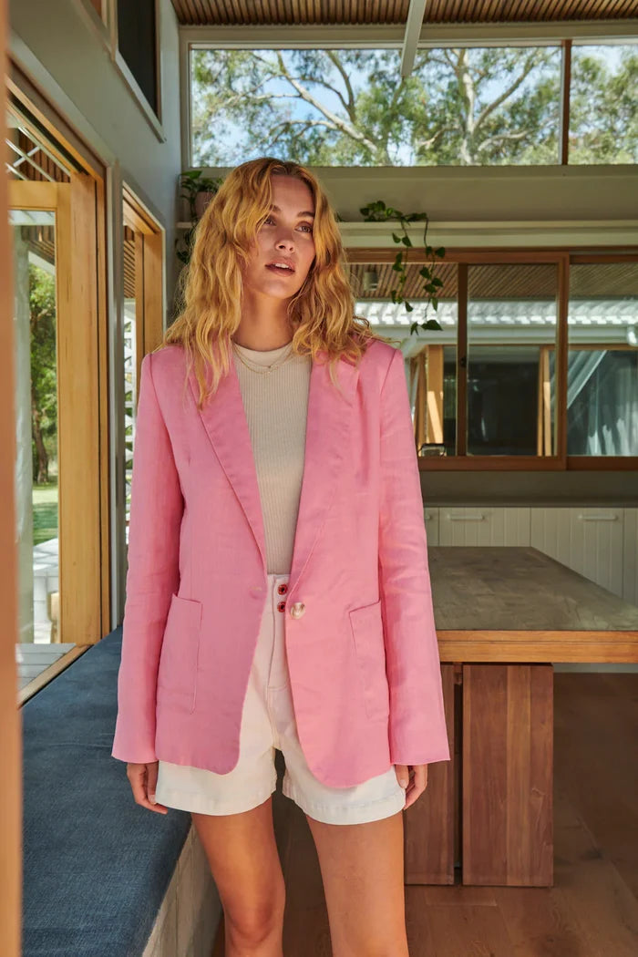 Channing Jacket in Pink