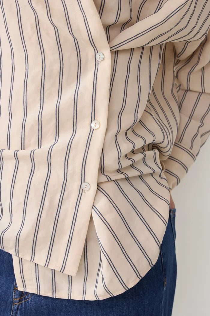 Chenille Stripe Blouse