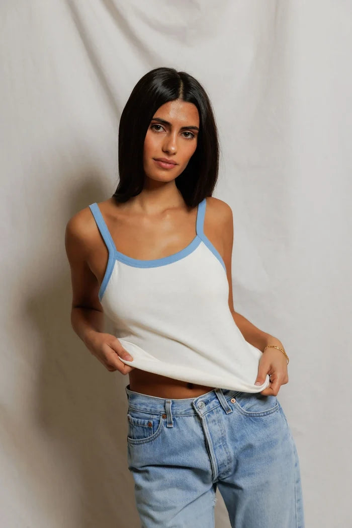 Cherry Tank | Pacific Blue
