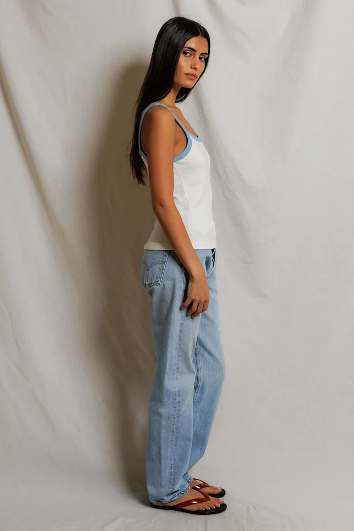 Cherry Tank | Pacific Blue