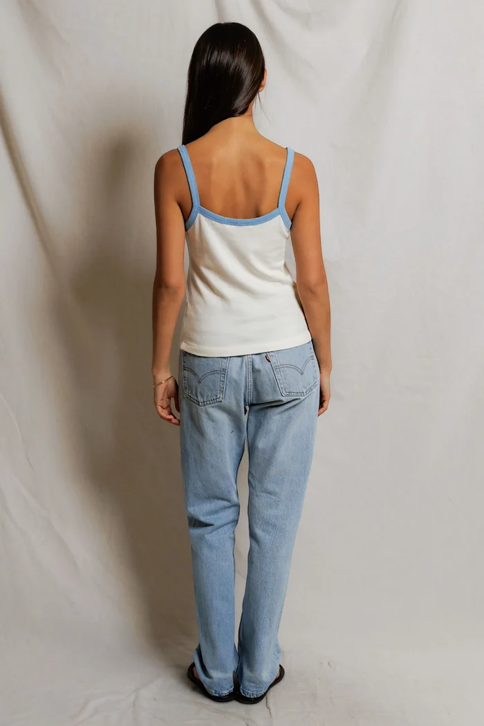 Cherry Tank | Pacific Blue