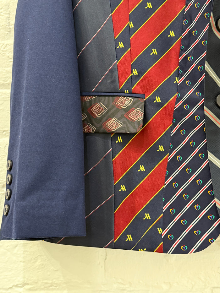 CIRCULAR BY M.A.DAINTY - BLUE COLLAR JACKET Vintage Ties