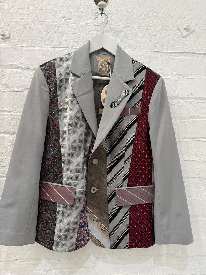 CIRCULAR BY M.A.DAINTY - BLUE COLLAR JACKET Vintage Ties