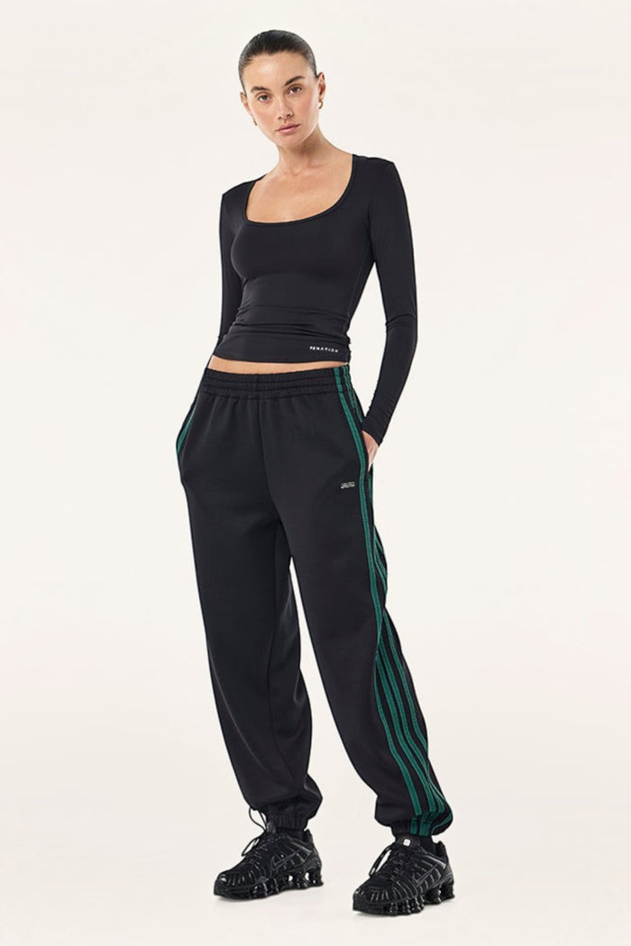 Clarity Track Pant | Black