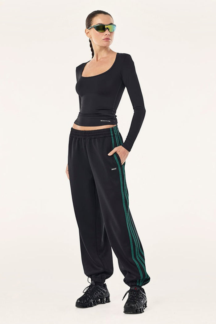 Clarity Track Pant | Black