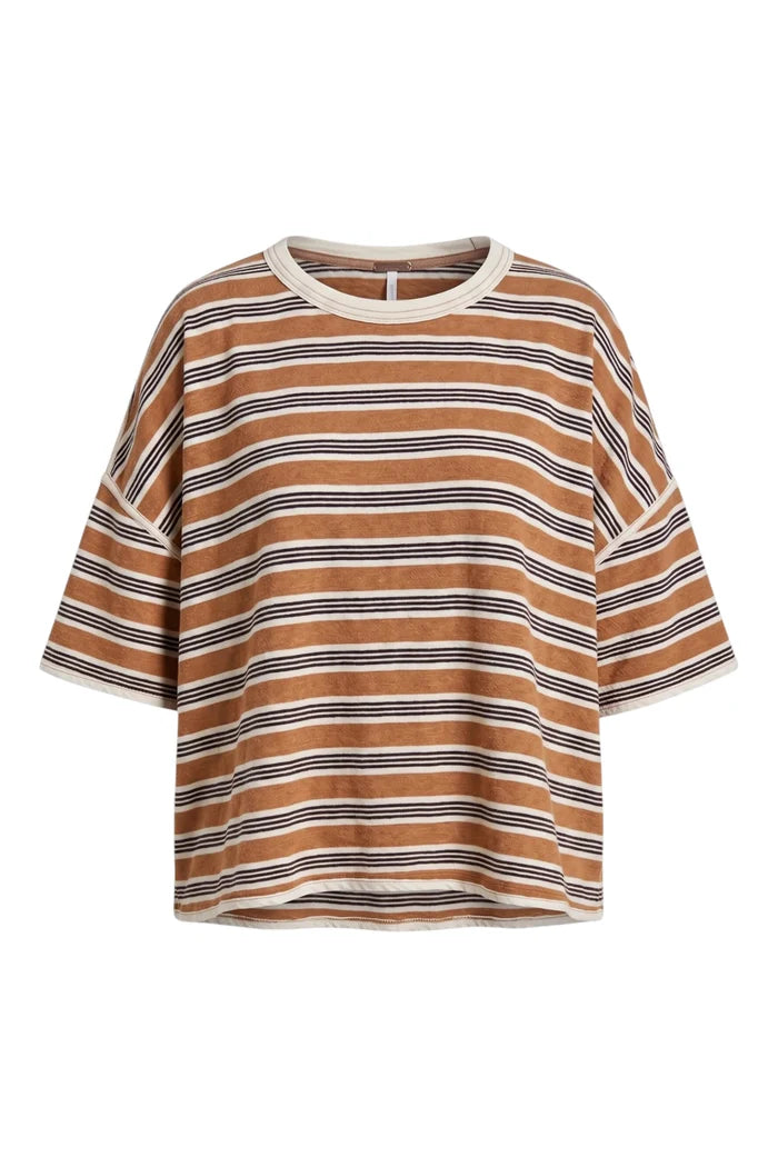 Clean Rugby Tee | Almond Combo
