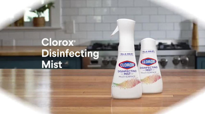 Clorox Disinfectant Mist, Multi-Surface Spray, Lemongrass Mandarin, 16 fl oz
