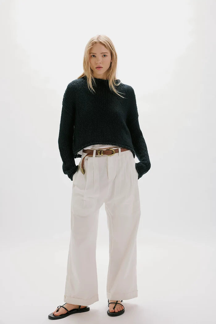 Clover Dropped Harem Trousers | Tofu