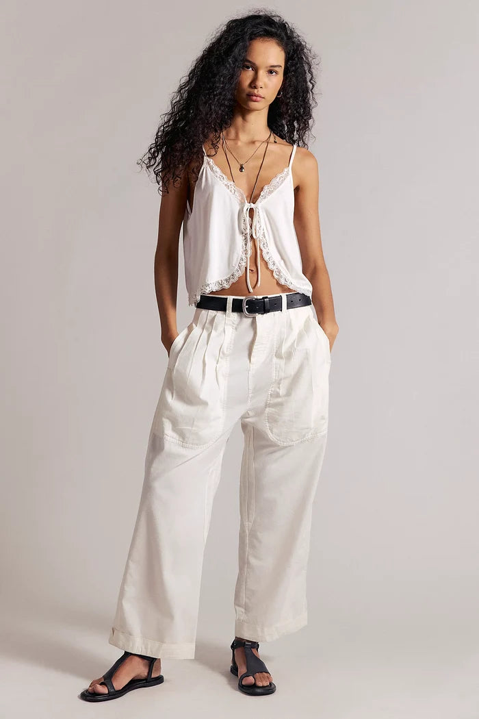 Clover Dropped Harem Trousers | Tofu
