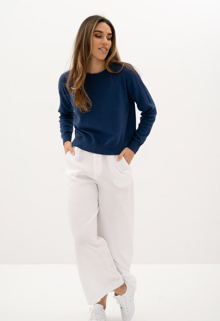 Coast Pant in White