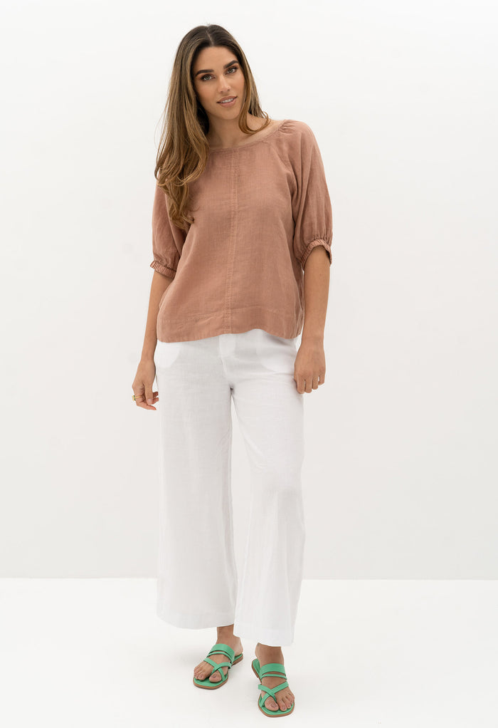 Coast Pant in White