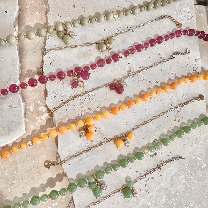 Cocktail Hour - Bracelet: Aperol / Bracelet 17-20cm