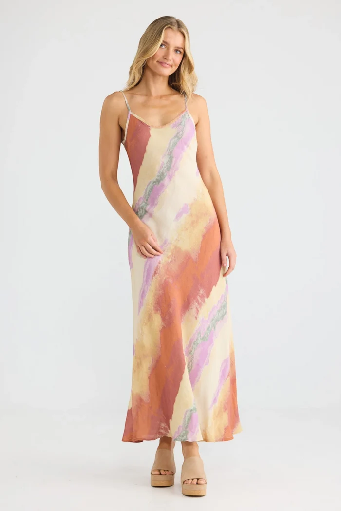 Coco Bias Dress | Sand Dunes