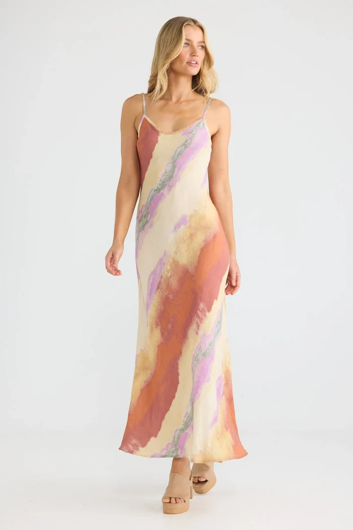 Coco Bias Dress | Sand Dunes