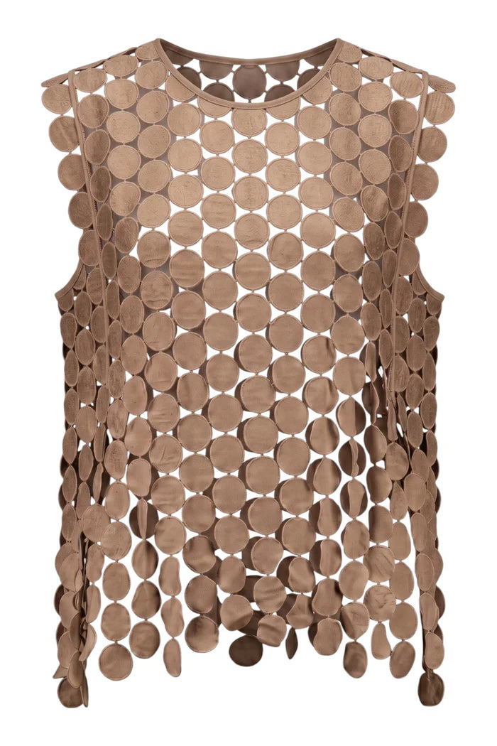 Coins Top | Tan
