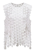 Coins Top | White