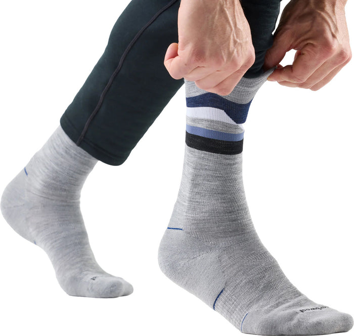 Cold Weather Horizons Run Socks - Men's