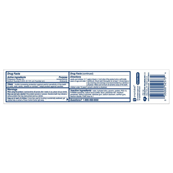 Colgate Sensitive Toothpaste, Whitening, Fresh Mint Gel Formula, 6 oz, 2 Pack