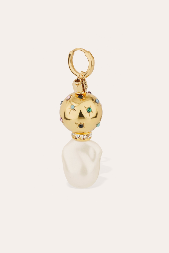 Comete Biwa Earrings | Multi