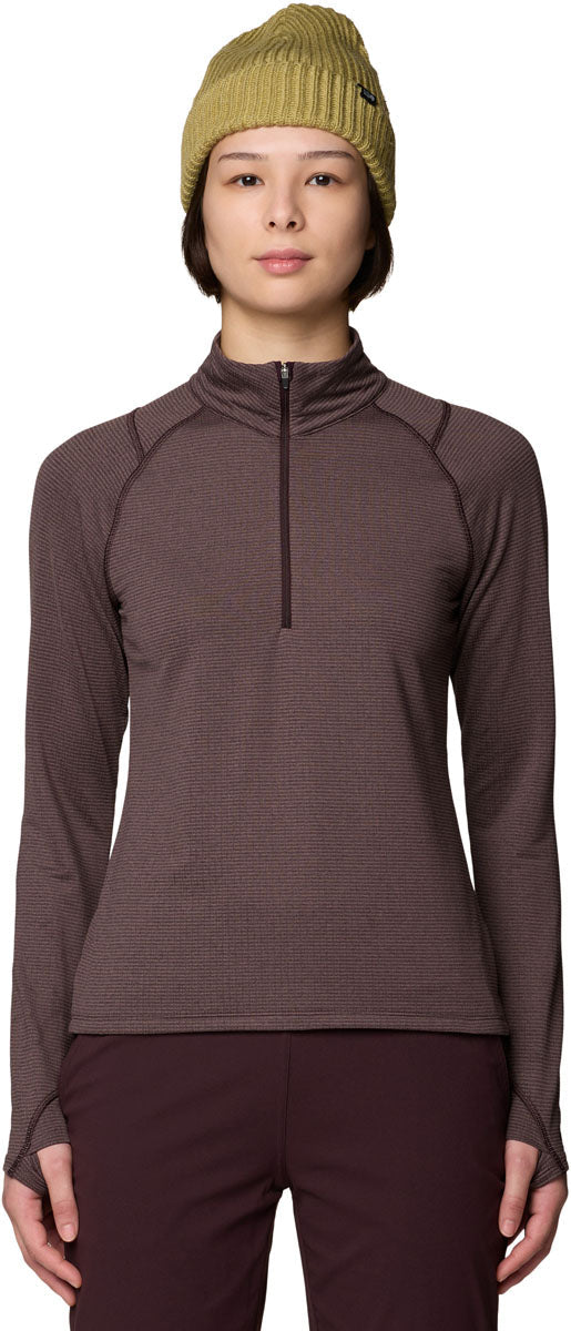 Crater Lake Heavyweight Long Sleeve Half Zip - Women's