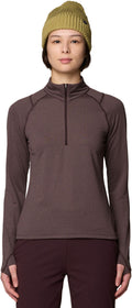 Crater Lake Heavyweight Long Sleeve Half Zip - Women's