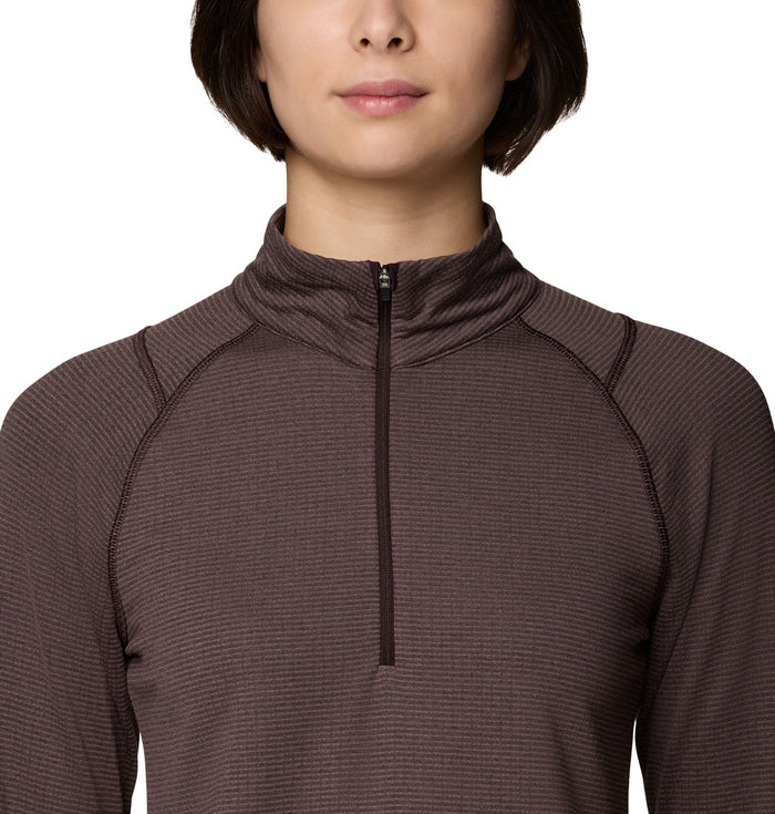 Crater Lake Heavyweight Long Sleeve Half Zip - Women's